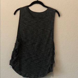Lululemon tank top with braid detailing